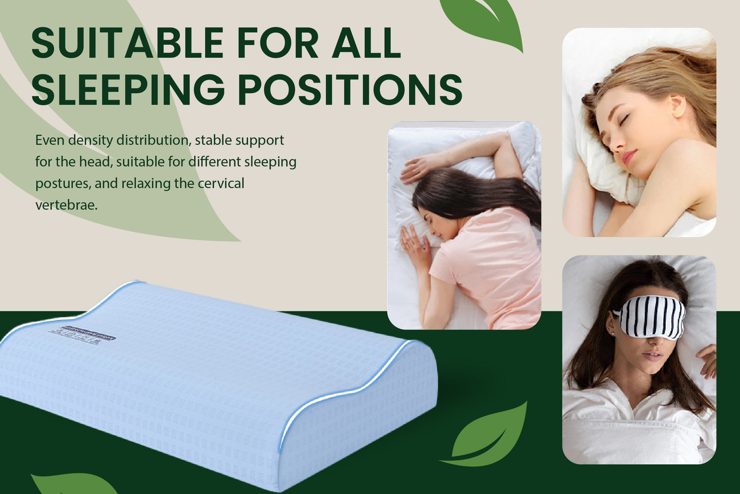Orthopedic Memory Foam Pillow