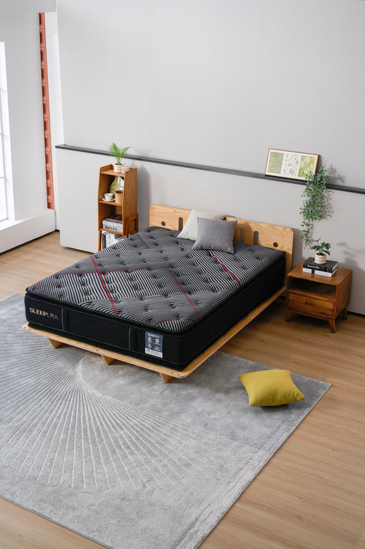 Mattress comparison image for firm, memory foam, and hybrid options