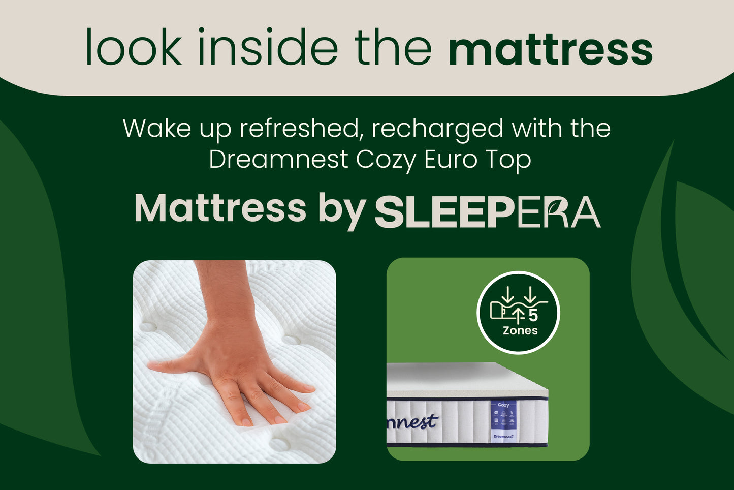 Dreamnest Cozy Euro Top Mattress