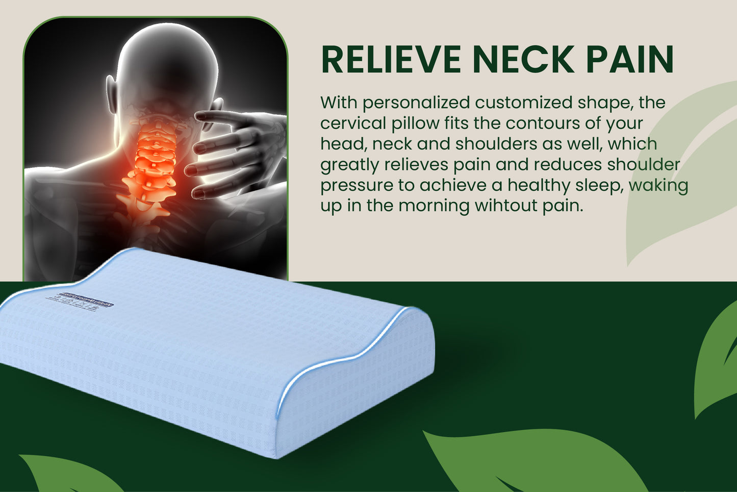 Orthopedic Memory Foam Pillow